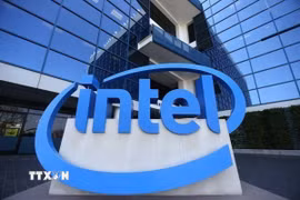 Trụ sở Tập đoàn Intel ở California, Mỹ. Ảnh: Getty Images/TTXVN