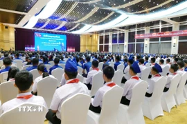 Quang cảnh Lễ kỷ niệm. (Ảnh: Xuân Tú/TTXVN)