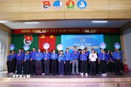 Đắk Lắk khởi động “Tháng Thanh niên” năm 2025 (Ảnh: Hoài Thu/TTXVN)
