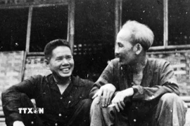 Chủ tịch Hồ Chí Minh năm 1954. (Ảnh: TTXVN)