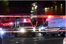 Hiện trường một vụ xả súng tại Mexico. (Ảnh: Reuters)