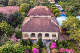 Nhà cổ ở Làng cổ Đông Hòa Hiệp.