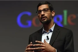 Sundar Pichai, người giữ chức CEO của Google từ năm 2015 và CEO của Alphabet từ năm 2019, trở thành một trong những CEO được trả lương cao nhất thế giới. (Nguồn: AFP)