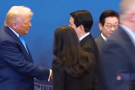 Chủ tịch nước Lương Cường gặp Tổng thống Hoa Kỳ