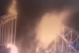 Thương vong lớn do đứt cáp cầu đang xây tại Trung Quốc