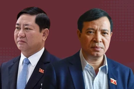 Cho thôi nhiệm vụ đại biểu Quốc hội đối với ông Lại Thế Nguyên và Trần Quốc Nam