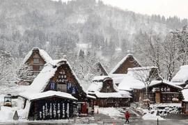 Làng cổ Shirakawago lọt top những ngôi làng đẹp nhất thế giới.