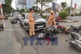 "Xe điên" đâm liên hoàn ở Hải Phòng, hàng chục người bị thương