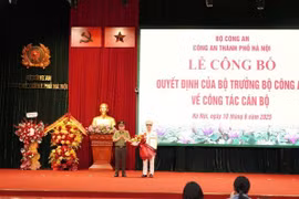 Đại tá Nguyễn Đức Long giữ chức vụ Phó Giám đốc Công an Hà Nội