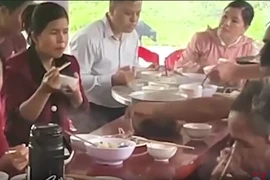 Quảng Ngãi: “Bếp ăn dã chiến” thấm đẫm tình người vùng nguy cơ sạt lở núi cao