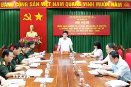 Quang cảnh hội nghị. (Ảnh: Võ Dung/TTXVN)