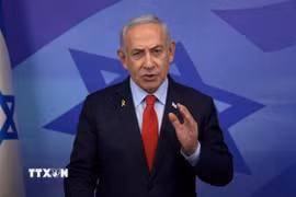 Thủ tướng Israel Benjamin Netanyahu. Ảnh: THX/TTXVN