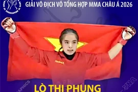 Lò Thị Phung xuất sắc giành Huy chương Vàng MMA châu Á 2026