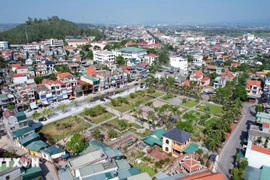 Một khu vực ở thành phố Đông Triều (Quảng Ninh). (Ảnh: TTXVN phát)