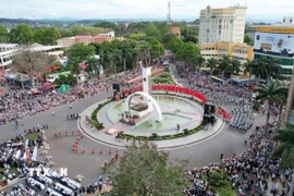 Lễ hội Cà phê Buôn Ma Thuột lần thứ 9 năm 2025 thu hút hơn 250.000 lượt du khách trong và ngoài nước. (Ảnh tư liệu: Tuấn Anh/TTXVN)