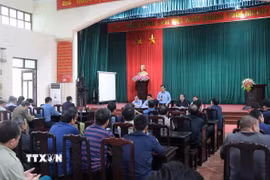 Quang cảnh buổi đối thoại. (Ảnh: Thanh Thương/TTXVN)