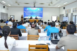 Quang cảnh Lễ khai mạc. (Ảnh: Xuân Tú/TTXVN)