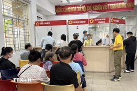 Trung tâm hành chính công phường Gia Định. (Ảnh: Hữu Duyên/TTXVN)