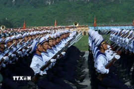 Lần đầu tiên Quân đội, Công an tổng hợp luyện chuẩn bị kỷ niệm 80 năm Quốc khánh