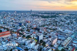 Một góc thành phố Cần Thơ. (Ảnh: Thanh Liêm/TTXVN)