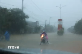 Đà Nẵng: Mưa trắng trời, nhiều khu vực bị ngập sâu