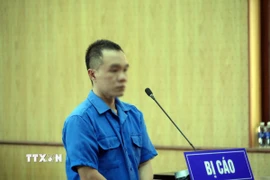 Bị cáo Dương Hữu Trí. (Ảnh: Đoàn Mạnh Dương/TTXVN)