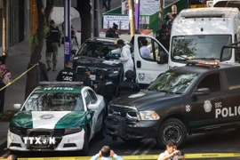 Cảnh sát Mexico. (Ảnh: THX/TTXVN)