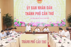 Quang cảnh cuộc họp. (Ảnh: Ngọc Thiện/TTXVN)