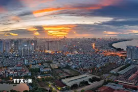 Thành phố Hà Nội. (Ảnh: Phạm Tuấn Anh/TTXVN)
