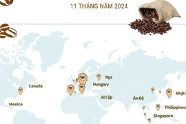 Các thị trường xuất khẩu càphê chính của Việt Nam năm 2024