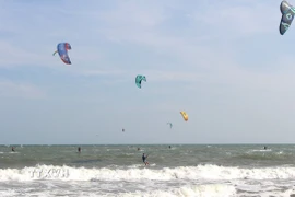 Một góc biển Mũi Né. (Nguồn: TTXVN)