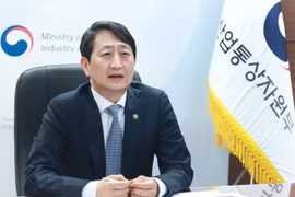 Bộ trưởng Thương mại Hàn Quốc Ahn Duk-geun. (Nguồn: Korea News)