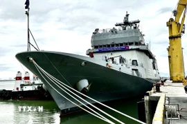 Ảnh minh họa. (Trong ảnh: Tàu Hải quân Hàn Quốc. Nguồn: TTXVN)