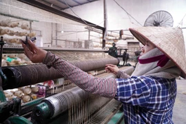 Kiên trì giữ nghề chiếu cói truyền thống ở Hưng Yên