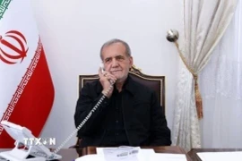 Tổng thống Iran Masoud Pezeshkian. Ảnh: IRNA/TTXVN