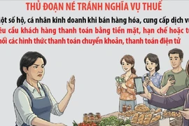 Cảnh báo hành vi yêu cầu thanh toán tiền mặt để trốn thuế
