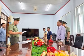 Khởi tố đối tượng phá hoại chính sách đoàn kết tại Đắk Lắk. (Ảnh: Công an tỉnh Đắk Lắk )