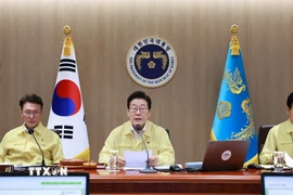 Ngày 21/8, Tổng thống Hàn Quốc Lee Jae Myung. (Ảnh: Yonhap/TTXVN)