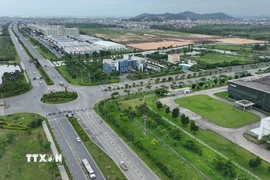 Khu Công nghiệp tại Hải Phòng. (Ảnh: Vũ Sinh/TTXVN)