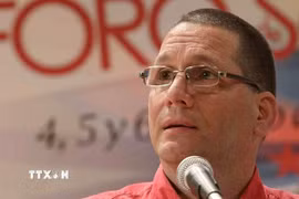 Ông Jesús Germán Faría Tortosa, Phó Chủ tịch Đảng Xã hội Chủ nghĩa Thống nhất cầm quyền Venezuela (PSUV). Ảnh do nhân vật cung cấp.