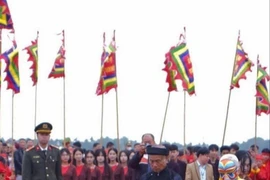 Tưng bừng khai mạc Lễ hội Tịch điền Đọi Sơn