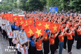 Trách nhiệm và khát vọng cống hiến của cán bộ trẻ trong giai đoạn phát triển mới. (Ảnh: An Đăng/TTXVN)