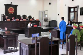 Quang cảnh buổi xét xử. (Ảnh: TTXVN phát)
