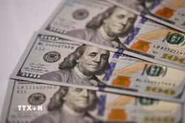 Đồng USD. (Ảnh: THX/TTXVN)