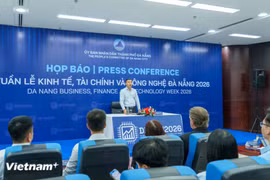 350 đại diện Hoa Kỳ tham dự Tuần lễ Kinh tế, Tài chính và Công nghệ Đà Nẵng 2026. (Ảnh: Thanh Phong/Vietnam+)