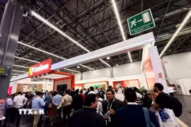 Quang cảnh Hội chợ Expo ANTAD 2026. (Ảnh: TTXVN phát) 