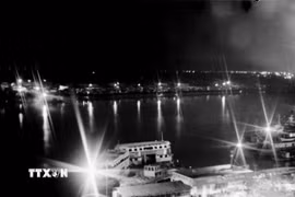 Bến Nhà Rồng (Sài Gòn) đầu thế kỷ XX. Từ nơi này, ngày 5/6/1911, người thanh niên yêu nước Nguyễn Tất Thành đã rời Tổ quốc trên con tàu Đô đốc Latouche-Tréville để thực hiện hoài bão giải phóng nước nhà khỏi ách nô lệ của thực dân, đế quốc. (Ảnh: Tư liệu TTXVN)