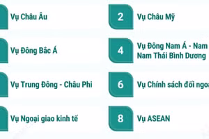 Nghị định quy định cơ cấu tổ chức của Bộ Ngoại giao 