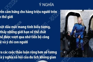 Người ngồi xe lăn đầu tiên trên thế giới bay vào không gian 
