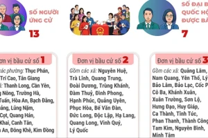 Bầu cử Quốc hội và HĐND: 3 đơn vị bầu cử của tỉnh Cao Bằng